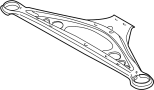 View Suspension Subframe Crossmember Full-Sized Product Image