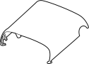 View C2C12414LEG Full-Sized Product Image for your 2008 Jaguar XKR 4.2L V8 A/T Base Convertible 