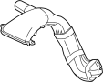 Image of Engine Air Intake Hose (Front) image for your Jaguar XF  