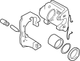 Image of Disc Brake Caliper image for your 2004 Jaguar XK8   