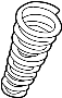 Image of Coil Spring image for your 2001 Jaguar S-Type   