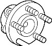 View Wheel Bearing and Hub Assembly (Front) Full-Sized Product Image