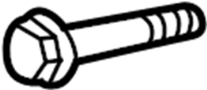 View Suspension Control Arm Bolt (Front, Rear, Lower) Full-Sized Product Image 1 of 1