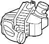 Image of Air Filter Housing image for your 1996 Jaguar