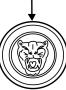 Image of Grille Emblem image for your Jaguar XF  