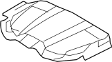 Image of Hood Insulation Pad image for your Jaguar XF  