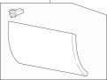 View C2Z15962APJ Full-Sized Product Image for your 2012 Jaguar XF 5.0L V8 A/T Base Sedan 