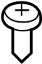 View Seat Switch Panel Screw Full-Sized Product Image 1 of 1