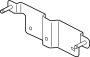 Image of Fuse Box Bracket. Junction Block Bracket. A bracket for a fuse box. image for your Jaguar XE  