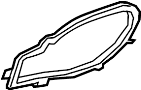 Image of Fuel Filler Housing Seal image for your Jaguar XF  