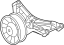 View Bracket. PULLEY. Idler. Belt. Drive.  Full-Sized Product Image 1 of 10