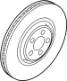 Image of Disc Brake Rotor image for your 2024 Jaguar F-Type   