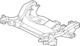 Image of Suspension Subframe Crossmember (Front) image for your Jaguar F-Type  