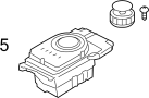Image of KIT - ROTARY SWITCH. REPAIR KIT. Included with: Shift. image for your Jaguar