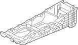Image of Seat Console image for your 2020 Jaguar F-Pace 5.0L V8 A/T SVR Sport Utility 