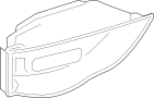 Image of Tail Light Assembly image for your 2020 Jaguar F-Pace 5.0L V8 A/T SVR Sport Utility 