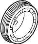 View Engine Water Pump Pulley Full-Sized Product Image 1 of 6