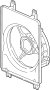 38615P5A003 A/C Condenser Fan Shroud