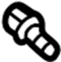 72647SZ3003 Exterior Door Handle Bolt