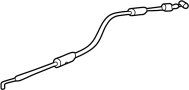 72631SZ3003 Door Latch Cable (Rear)