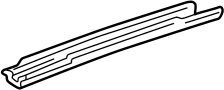 70315SV4J01 Sunroof Guide Rail (Left)