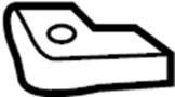 Bumper Cover Reinforcement Beam Bracket (Upper)