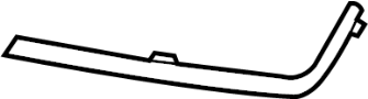 Grille Molding (Left, Front, Lower)