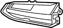 Fog Light Housing (Left)