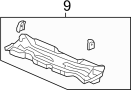 61137TK4A00ZZ Cowl Bracket (Left, Front)