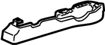81669TK4A11ZB Seat Track Cover (Left, Front)