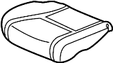 Seat Cushion Pad (Left, Front)