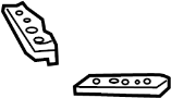 Bumper Cover Bracket (Right, Rear, Upper)