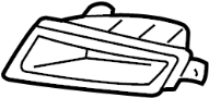 Fog Light Trim (Right, Front)