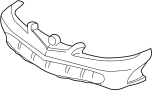 04711S3VA90ZZ Bumper Cover (Front, Upper)