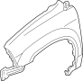 60261S3VA90ZZ Fender (Left, Front)