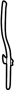 82234S3VA11 Folding Seat Release Cable (Rear)