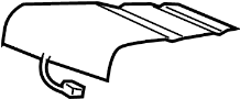 Seat Heater Pad (Left, Front)