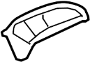 Seat Armrest Base (Left, Front)