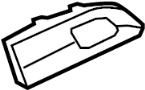 83782STXA03ZA Door Trim Molding (Left, Rear, Upper)