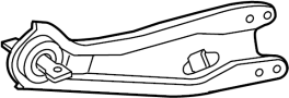 52372STXA02 Arm. Trailing. (Left, Rear)