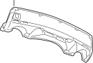 71502STXA01 Bumper Cover (Rear, Lower)