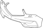 04711TZ5A70ZZ Bumper Cover (Front)