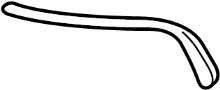 71109TZ5A00 Bumper Trim (Left, Upper)