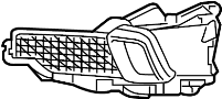 71107TZ5A30 Grille (Left, Front)