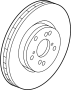 45251TRXA01 Disc Brake Rotor (Front)