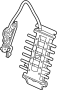 81590TZ5A61 Seat Lumbar Support Cushion (Front)
