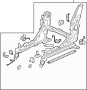 81310TZ5A01 Seat Adjuster (Right)