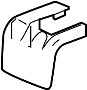 81394TZ5A01ZB Seat Track Cover (Front)