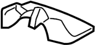 81396TZ5A01ZB Seat Track Cover (Right, Rear)