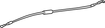 Door Latch Cable (Left, Front)